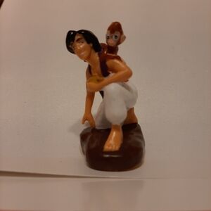 Disney Aladdin And Abu vintage figure 1990s